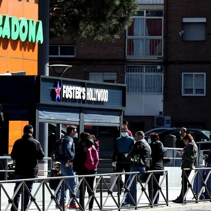 28/03/20. (DVD 994). Colas a la entrada de un supermercado en Madrid durante la pandemia de coronavirus
Jaime Villanueva.