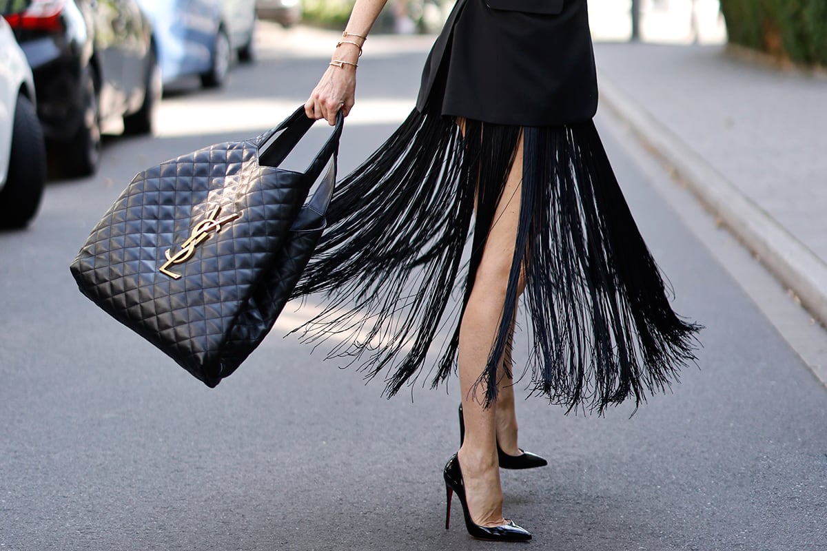 El maxibolso Icare de Saint Laurent.