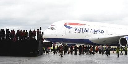 Avión de British Airways, una de las aerolíneas del grupo IAG.