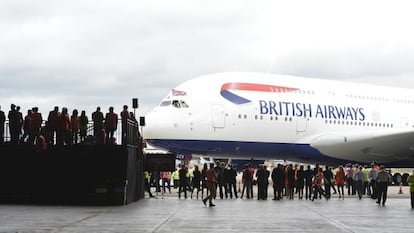 Avión de British Airways, una de las aerolíneas del grupo IAG.