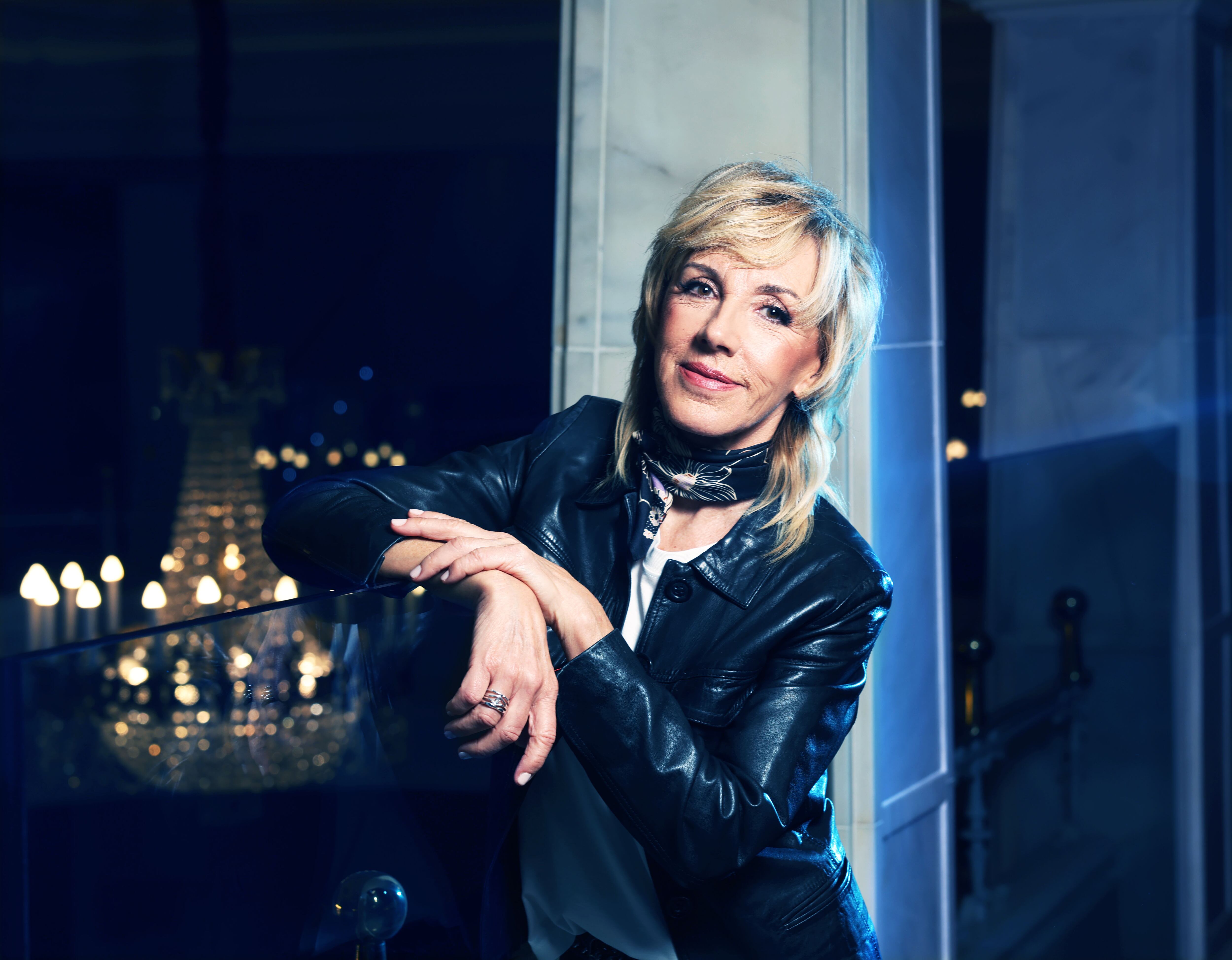 Ana Torroja posa para EL PAÍS el pasado lunes en Madrid. 