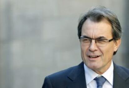 Artur Mas, presidente de la Generalitat.