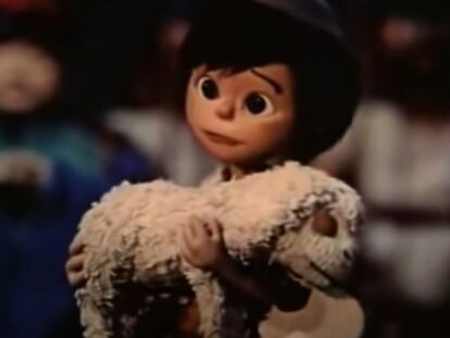 Fotograma de "The Little Drummer Boy", de Rankin y Bass.