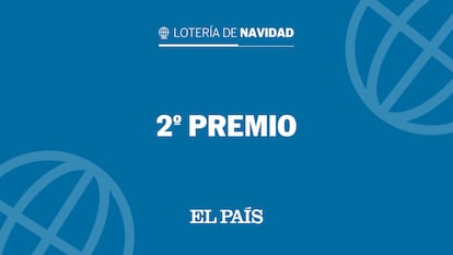 Segundo Premio de la Lotería de Navidad 2025