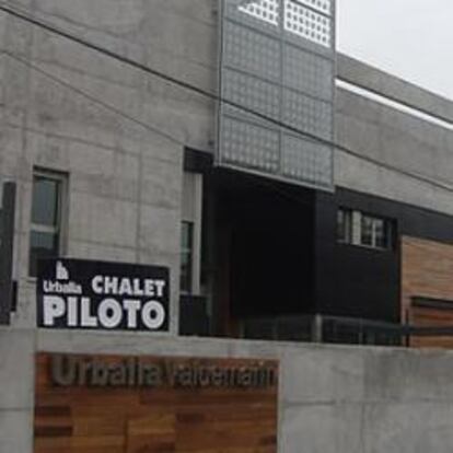 Chalet de Urbalia, en una urbanización en Madrid.