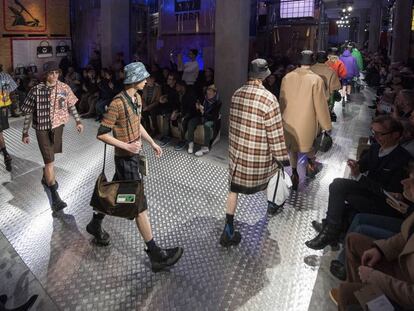 Las propuestas de Prada, presentadas en la Semana de la Moda de Milán.