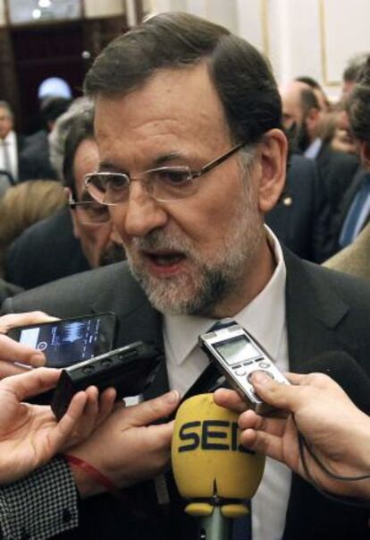 Mariano Rajoy, tras el debate sobre el estado de la nación.