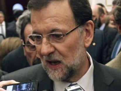 Mariano Rajoy, tras el debate sobre el estado de la nación.