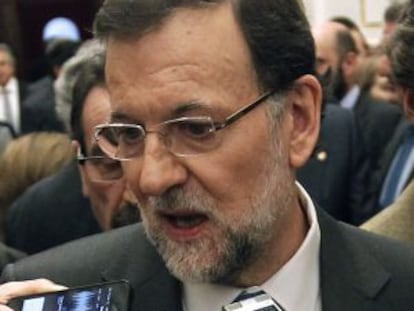 Mariano Rajoy, tras el debate sobre el estado de la nación.