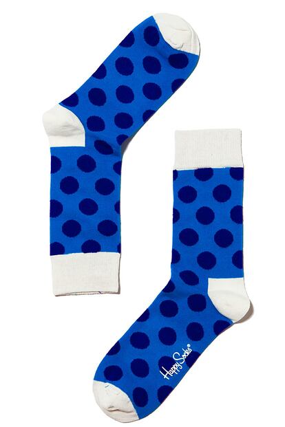 Para tu amigo invisible inesperado: calcetines de topos de Happy Socks. 7 euros.