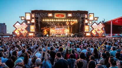 Imagen del público en el Festival Cruïlla de 2023 en Barcelona.