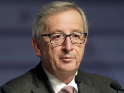El presidente de la Comisi&oacute;n, Jean-Claude Juncker, el pasado jueves en Riga (Letonia).