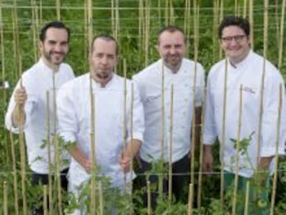 La cocina de la huerta en un curso de verano