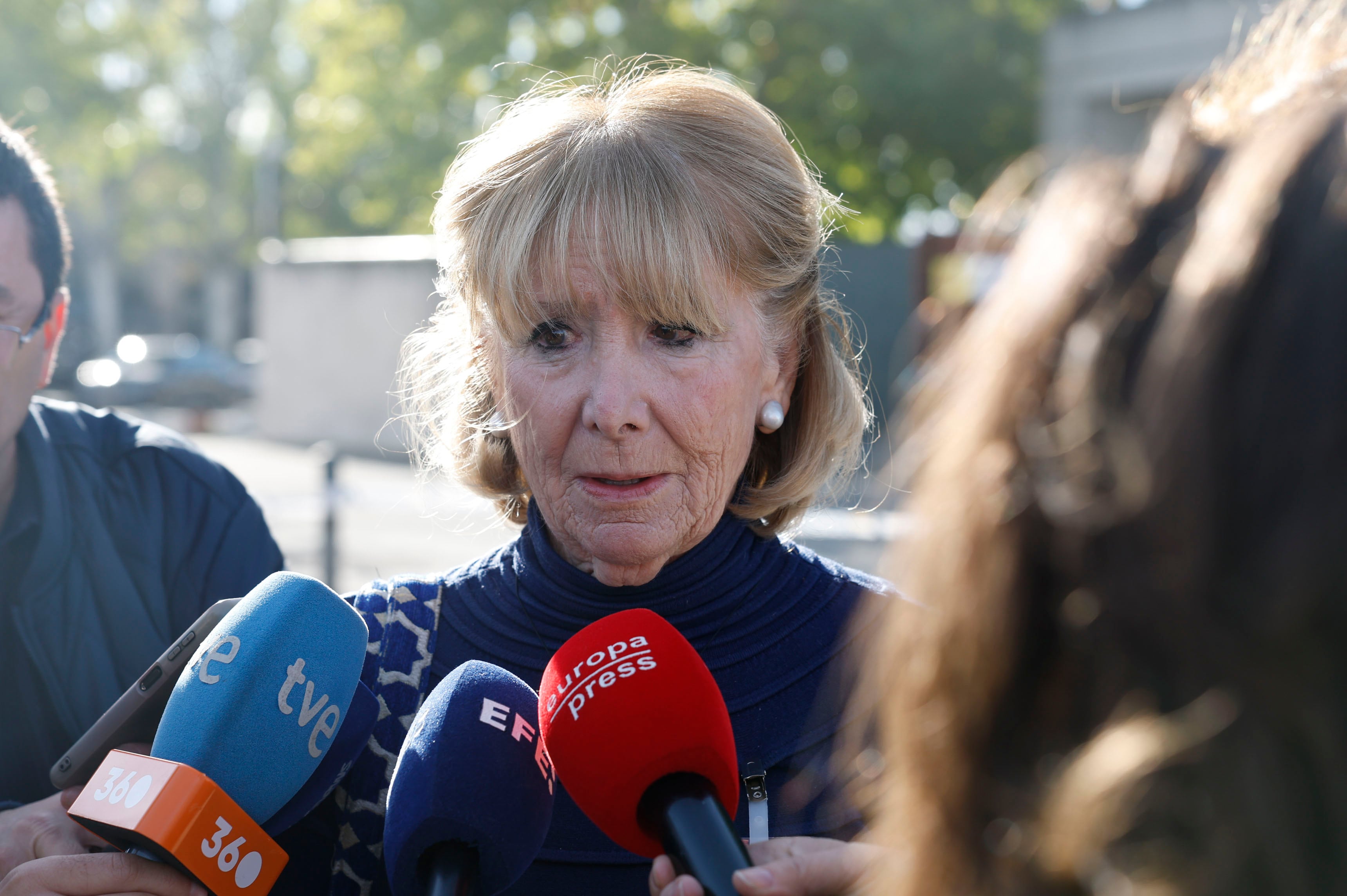 Y Esperanza Aguirre soltó “una lágrima y todo” por Ignacio González