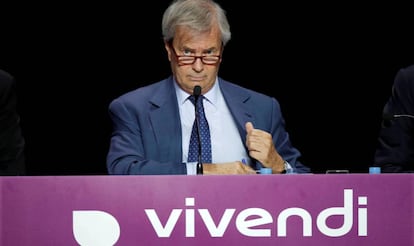 Vincent Bollore, presidente de Vivendi.