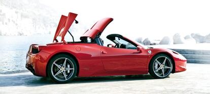 Ferrari V458 Spider.