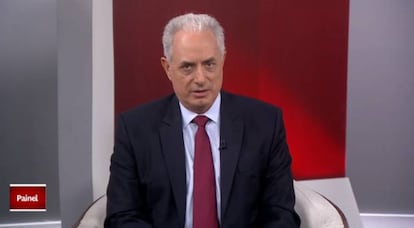 William Waack na apresentação do programa Painel.