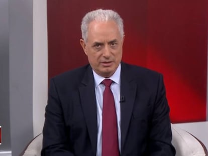 William Waack na apresentação do programa Painel.