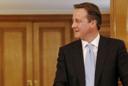 El primer ministro británico David Cameron.