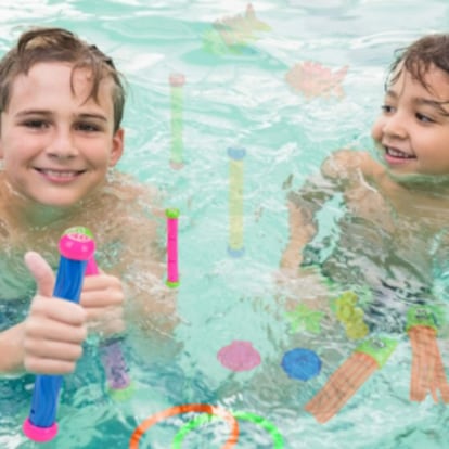Para juegos de buceo