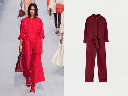 EL MONO

Es la tendencia más cómoda de la temporada: Hermès apuesta por un look monocolor con sandalias; Pull & Bear (35,99€), con zapatillas.