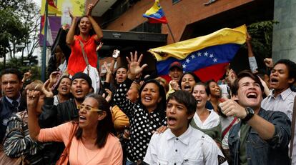 Las calles de Caracas esta semana.