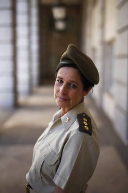 Patricia Ortega, primera coronel del Ejército español.