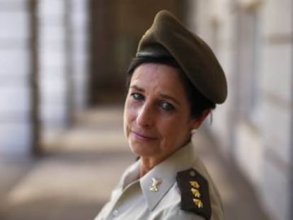 Patricia Ortega, primera coronel del Ejército español.