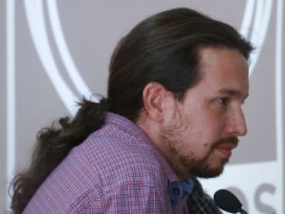 Pablo Iglesias, em junho de 2014