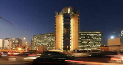 Edificio de la Comisión Europea en Bruselas.