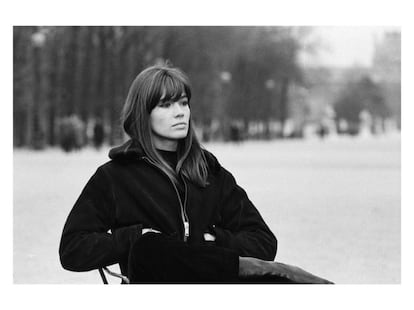 La cantante francesa Francoise Hardy.