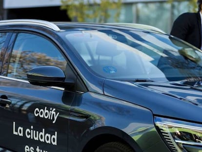 Vehículo de Cabify.