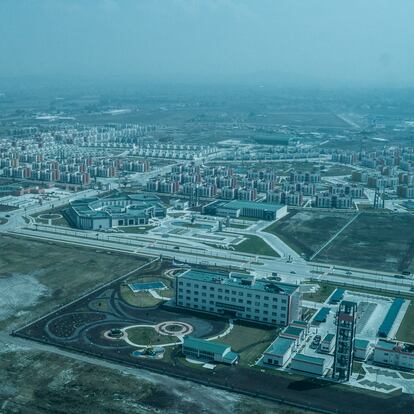 Aeropuerto Felipe Ángeles vista aérea