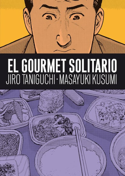 Portada de 'El gourmet solitario', de Masayuki Kusumi (guion) y Jiro Taniguchi (dibujos), de Astiberri Ediciones.
