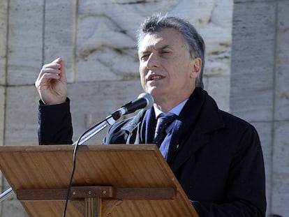 El presidente argentino, Mauricio Macri.