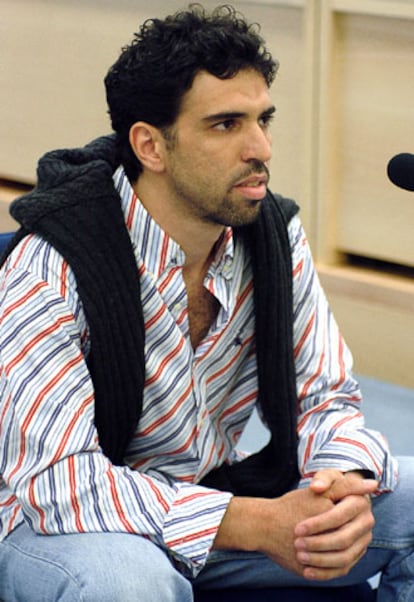 Jamal Zougam, durante el juicio.