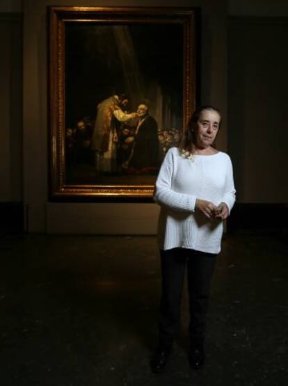 Manuela Mena, la gran experta en Goya y en pintura italiana de los siglos XVII y XVIII.