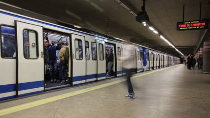 The incident took place on Madrid Metro Line 1.