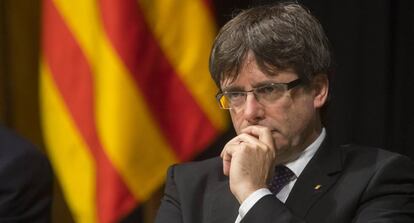 Carles Puigdemont, presidente de la Generalitat