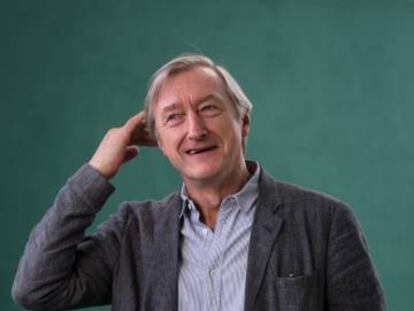 El escritor Julian Barnes, en Edimburgo, en agosto de 2015. 