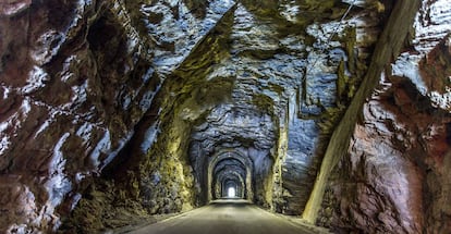 Túnel. Salime, 2013.