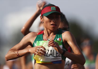 La mexicana Lupita González, durante los Juegos Olímpicos de Río de Janeiro.