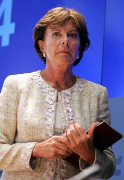 La comisaria europea de Competencia, Neelie Kroes.