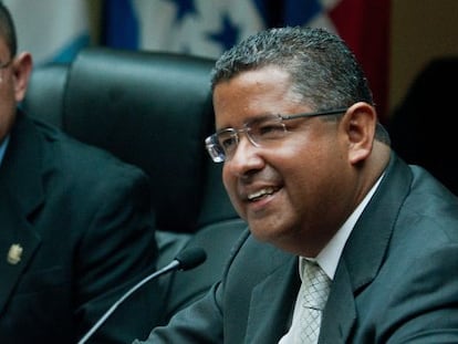 El exmandatario salvadoreño Francisco Flores.
