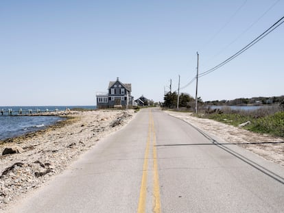 La casa del sheriff Brody. La vivienda del jefe de policía Brody en la película. Está en East Chop, zona residencial de Martha’s Vineyard.