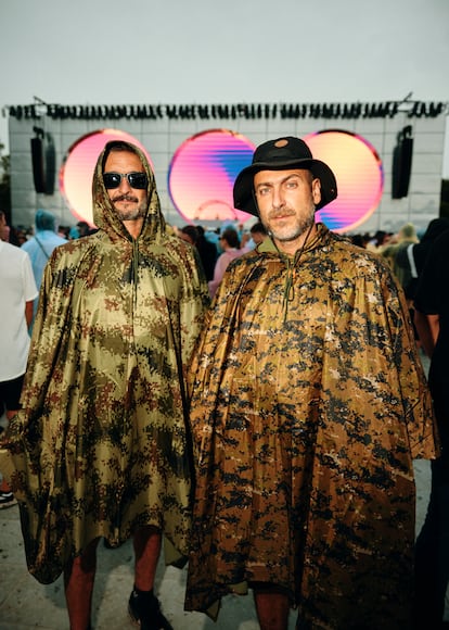 Retratos de asistentes a la sesión de Cattaneo en Buenos Aires, en marzo. “Es bonito ver cómo el sonido de Hernán sigue siendo relevante para diferentes generaciones”, dice François Jozic, del festival Brunch Electronik.