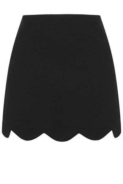Falda negra de Topshop (32 euros).