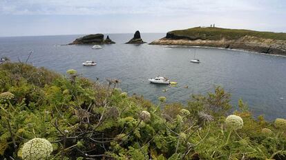 El parque natural de las islas Columbretes.