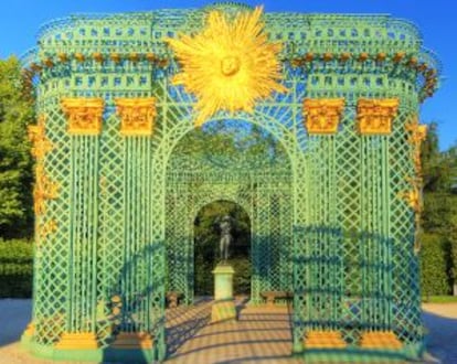 Jardines del palacio de Sanssouci, residencia veraniega del rey Federico II El Grande, en Postdam (Alemania).