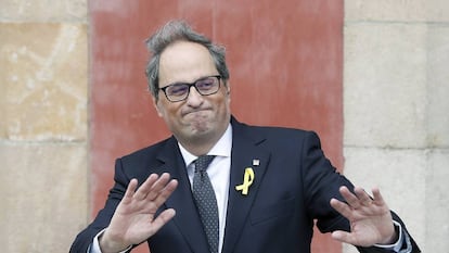 The new Catalan premier, Quim Torra.